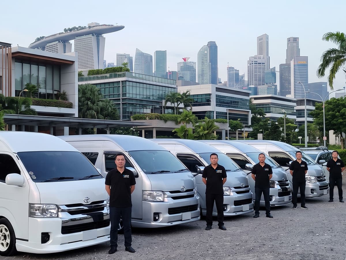 Licensed van and driver — Anytime Journey