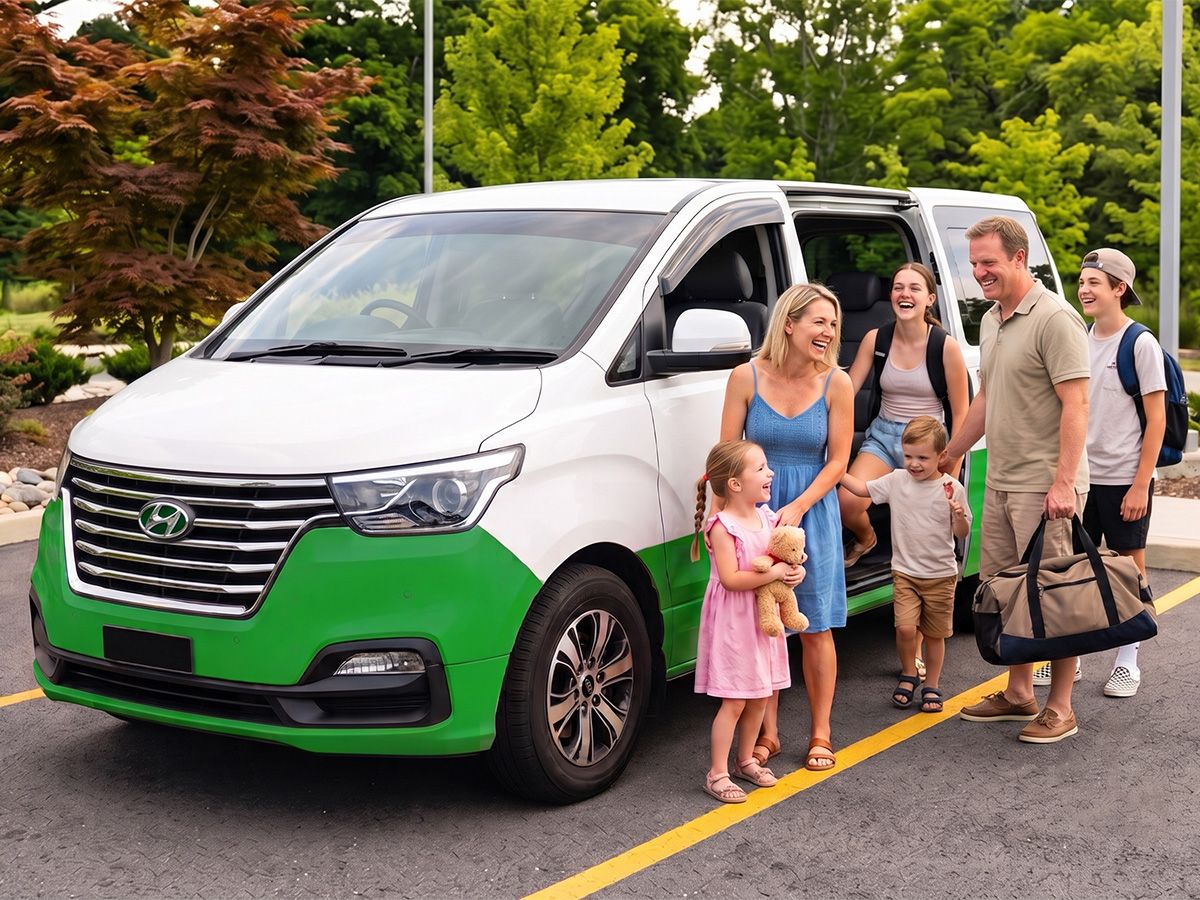 Anytime Journey charter van fleet
