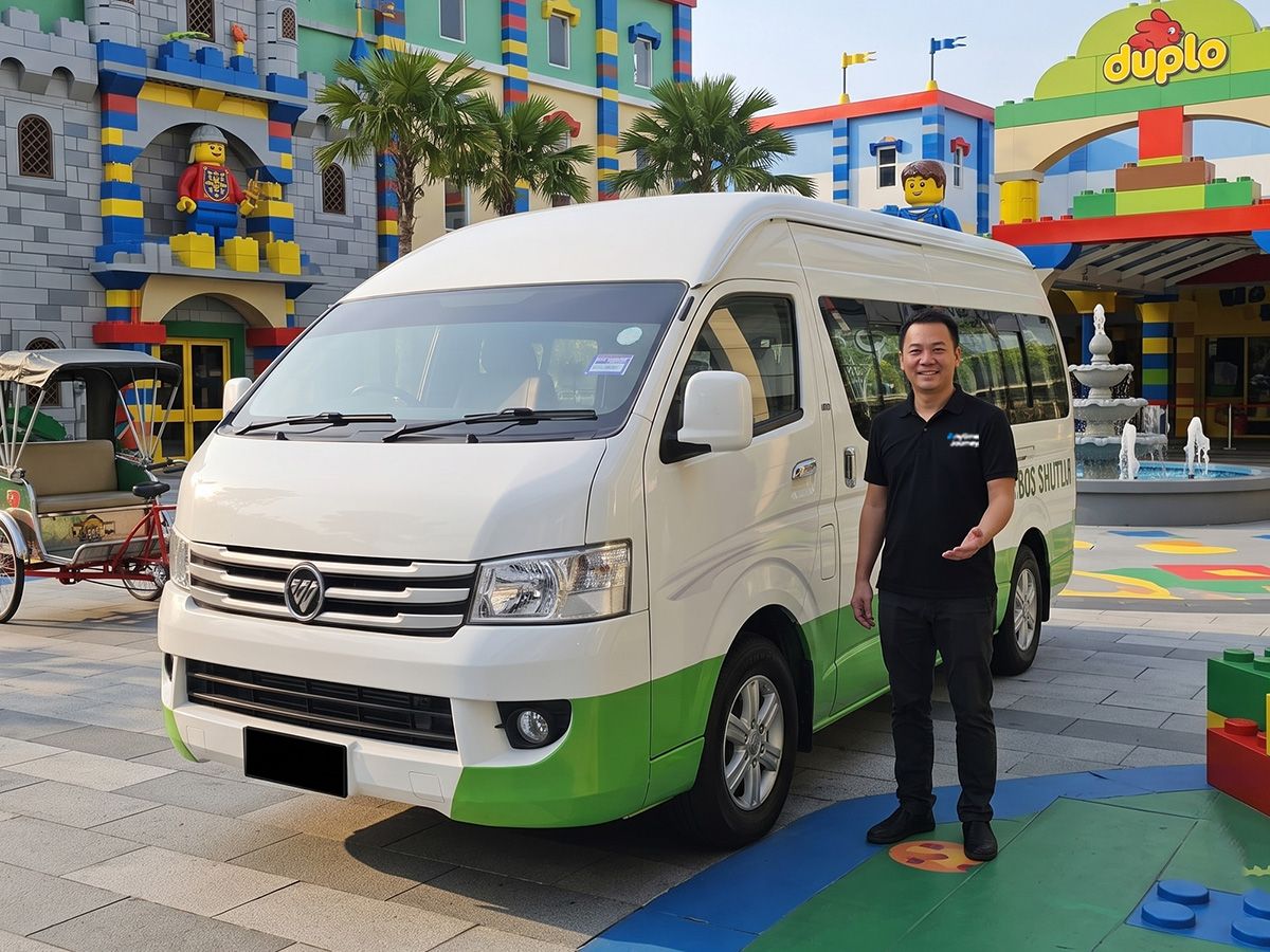 Singapore to Malaysia cross-border van transfer — Anytime Journey van charter