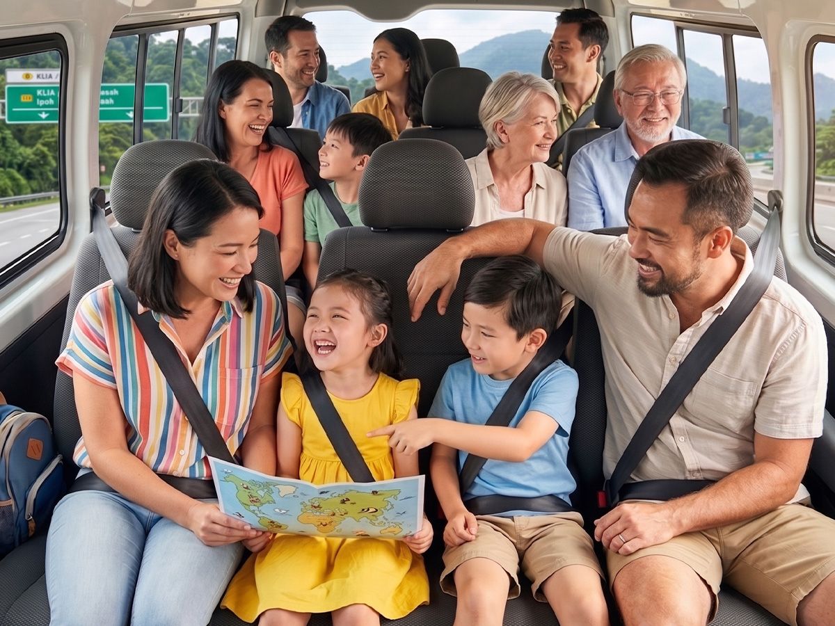 Full-day and multi-day van charter with driver — Anytime Journey van charter